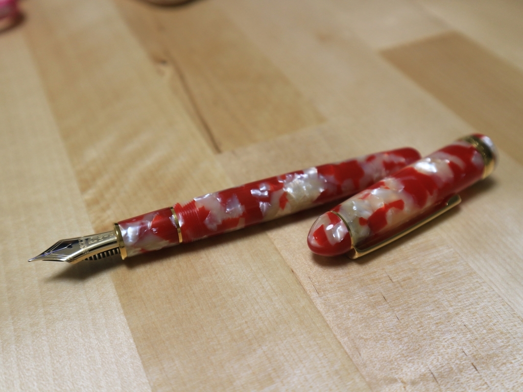 プラチナ万年筆 #3776センチュリー「金魚」買った - CYMK