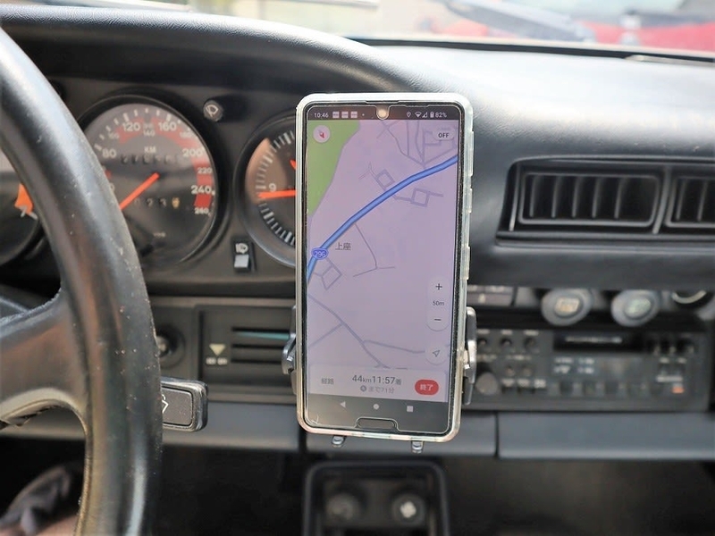 空冷ポルシェ911用スマホホルダー、ちょっと改良？してみました