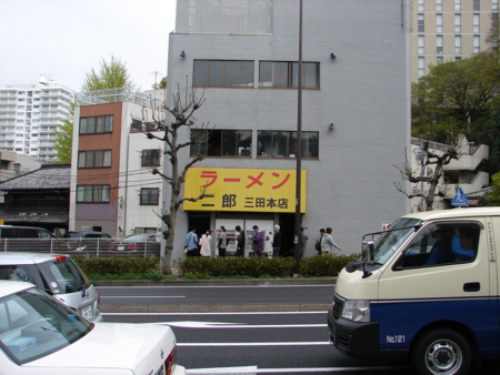 ラーメン二郎三田本店之圖