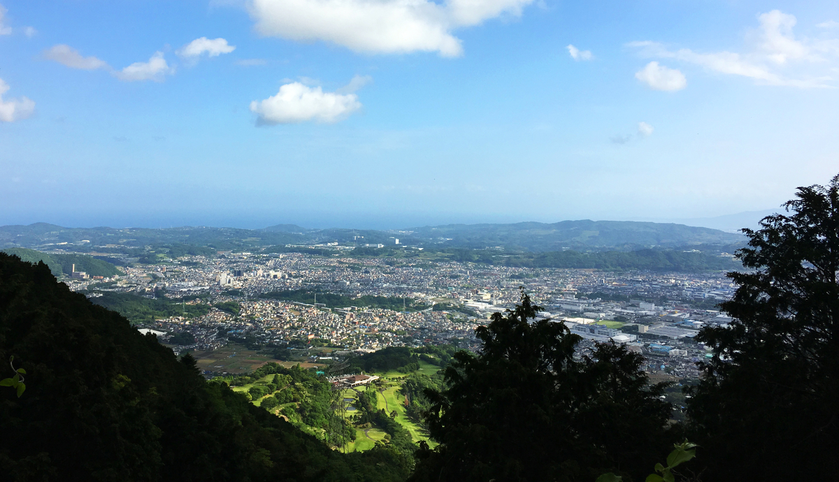 ヤビツ峠からの風景