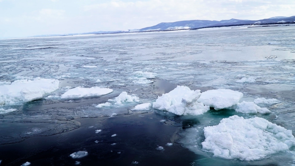 流氷 オホーツク海
