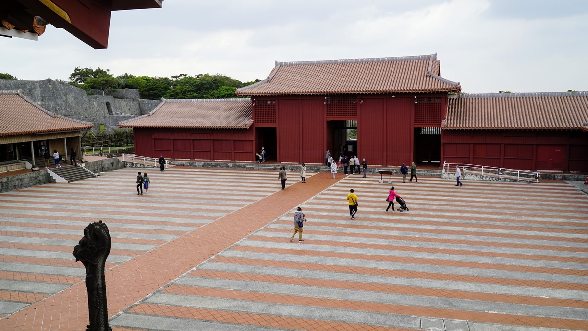 火災消失前の首里城