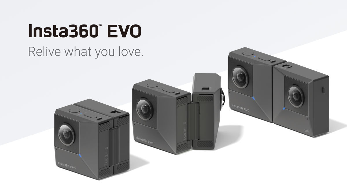 新しいInsta360は360度だけじゃない!「Insta360 EVO」登場 - 360 Worlds