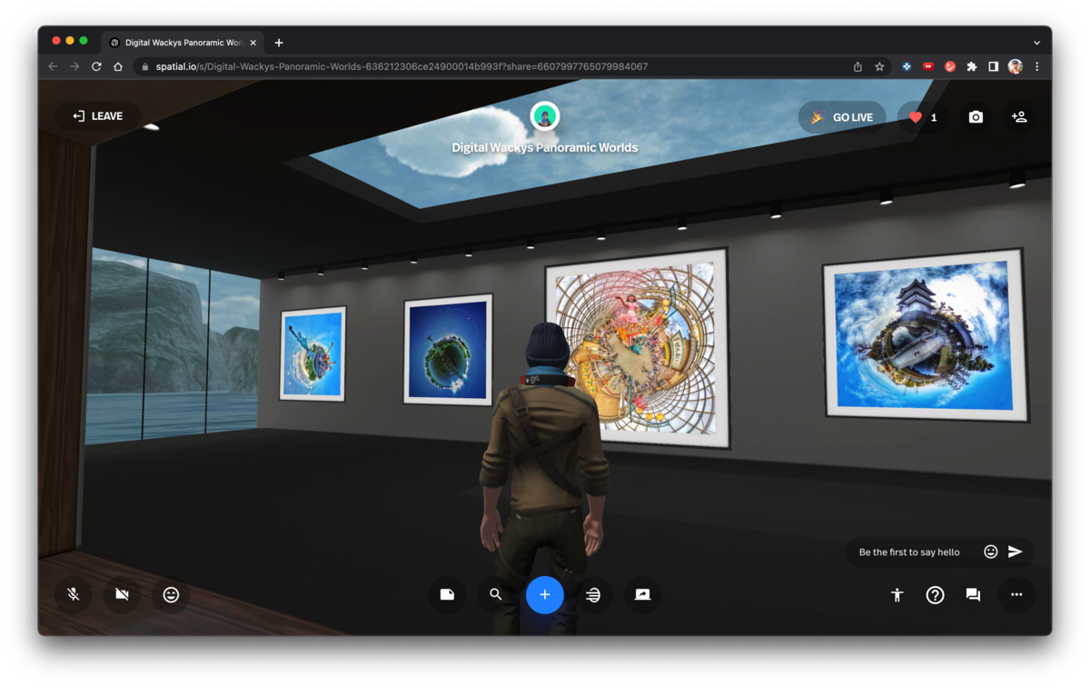 パソコンやスマホで使えるメタバース♪ 誰でも簡単にVRギャラリーが作れる「Spatial」 - 超時空惑星おきゅごー