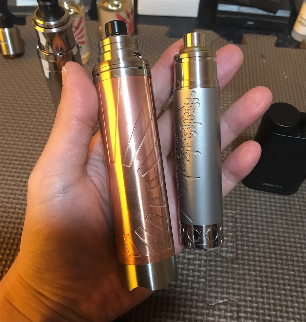 ライジングサン RisingSun JDM Mod(26650)〜レビュー …陽はまた昇る - VAPEを