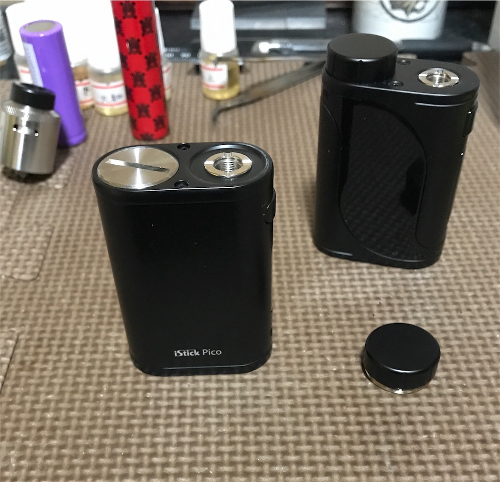 Eleaf Istick Pico用 Rata Cap V2使ってみました Vapeを嗜み日々是好日