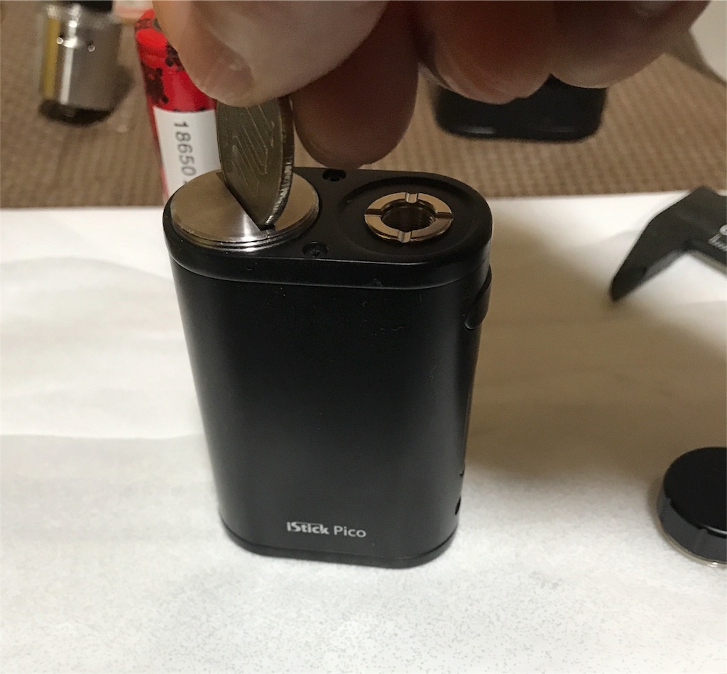 Eleaf Istick Pico用 Rata Cap V2使ってみました Vapeを嗜み日々是好日