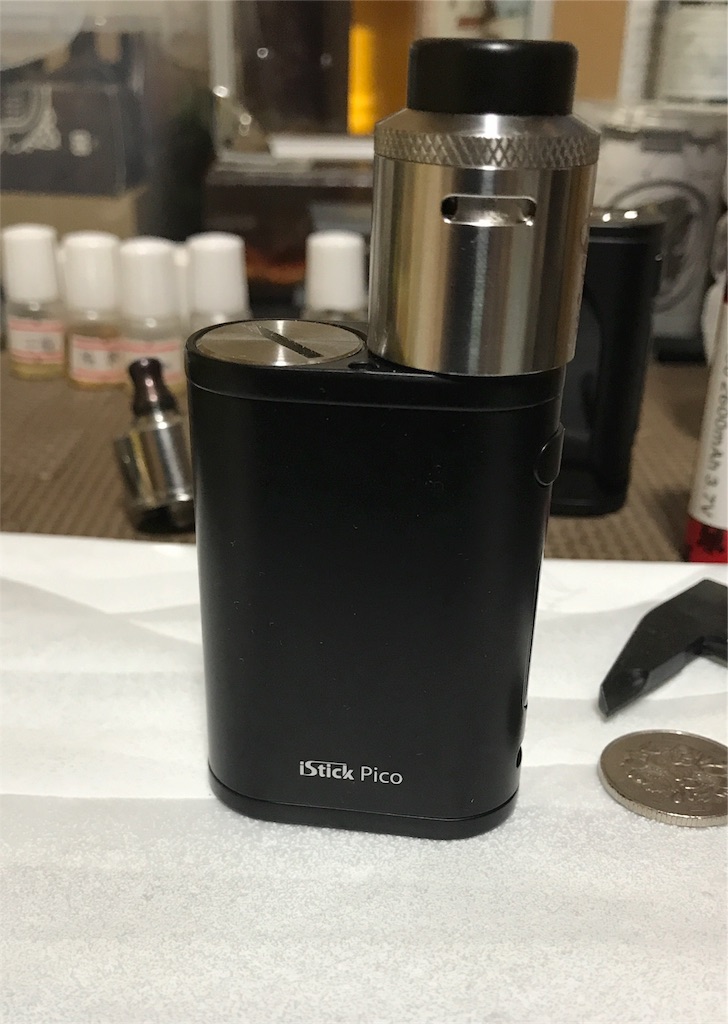 Eleaf Istick Pico用 Rata Cap V2使ってみました Vapeを嗜み日々是好日