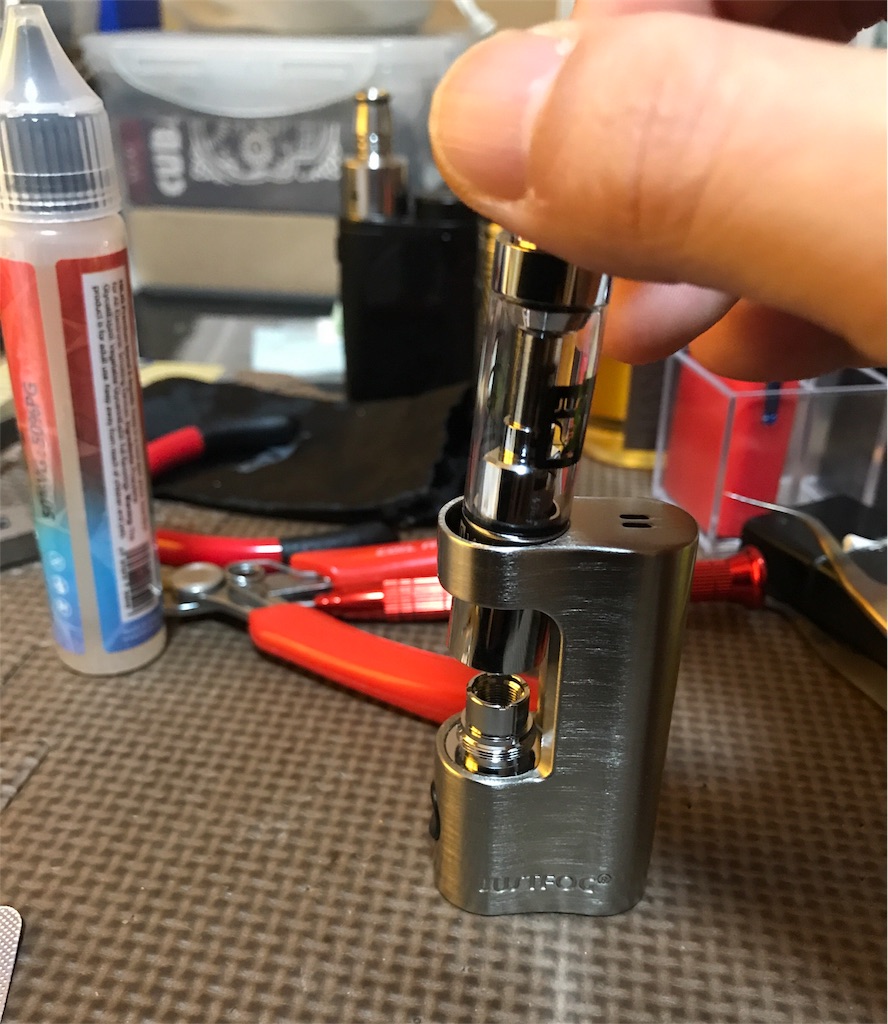 Justfog Q14 900mah Compact Kit 使ってみました Vapeを嗜み日々是好日