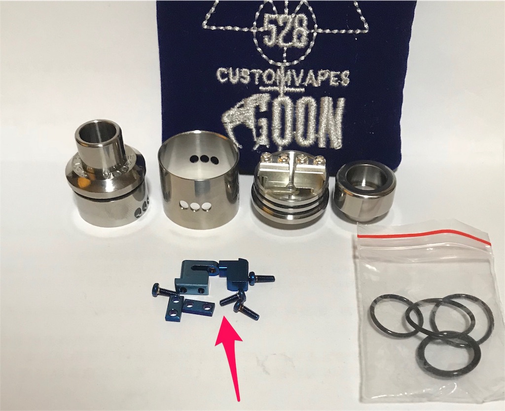 Titanium Goon Rda 24mm By 528 Custom Vapes ついつい買っちゃいました Vapeを嗜み日々是好日