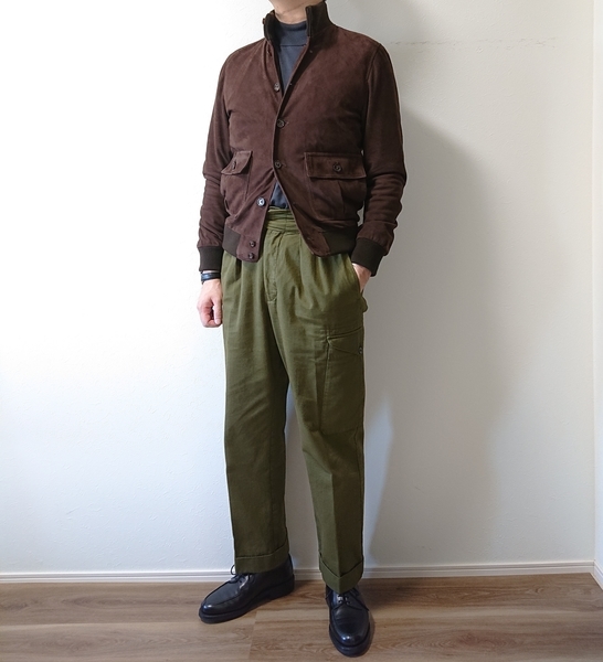 ヴァルスタリーノ　スエード Valstar 【ヴァルスター】 ”Lined Valstarino Jacket” ゴート