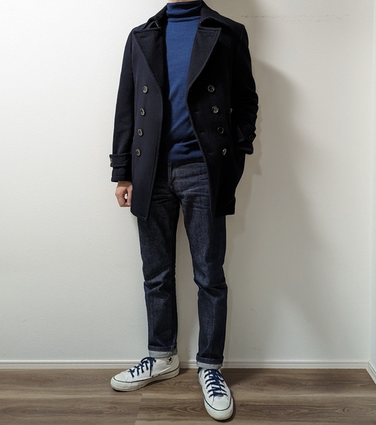 ワードローブの最古参。10年以上着ているCOMME CA MEN（コムサ