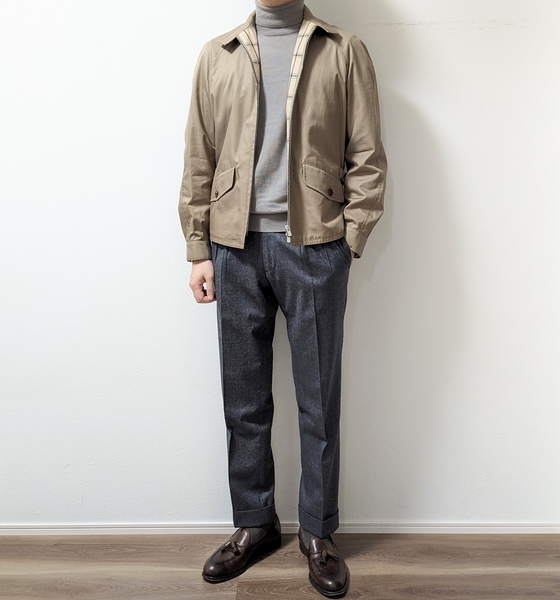 スリムな方も洒脱でした。BERNARD ZINS（ベルナールザンス）の