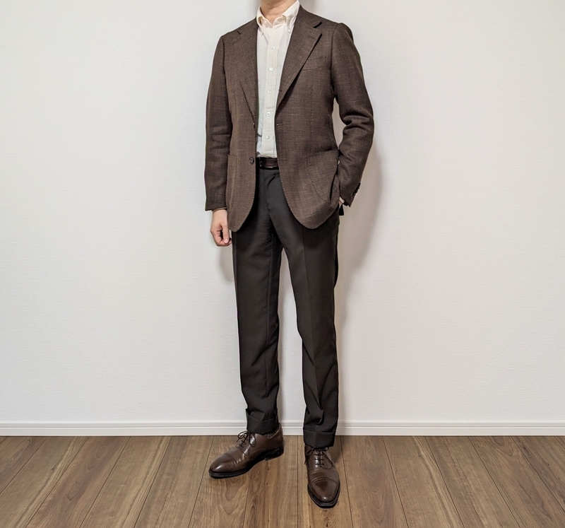 鉄板の美シルエット。GERMANO（ジェルマーノ）の1プリーツ