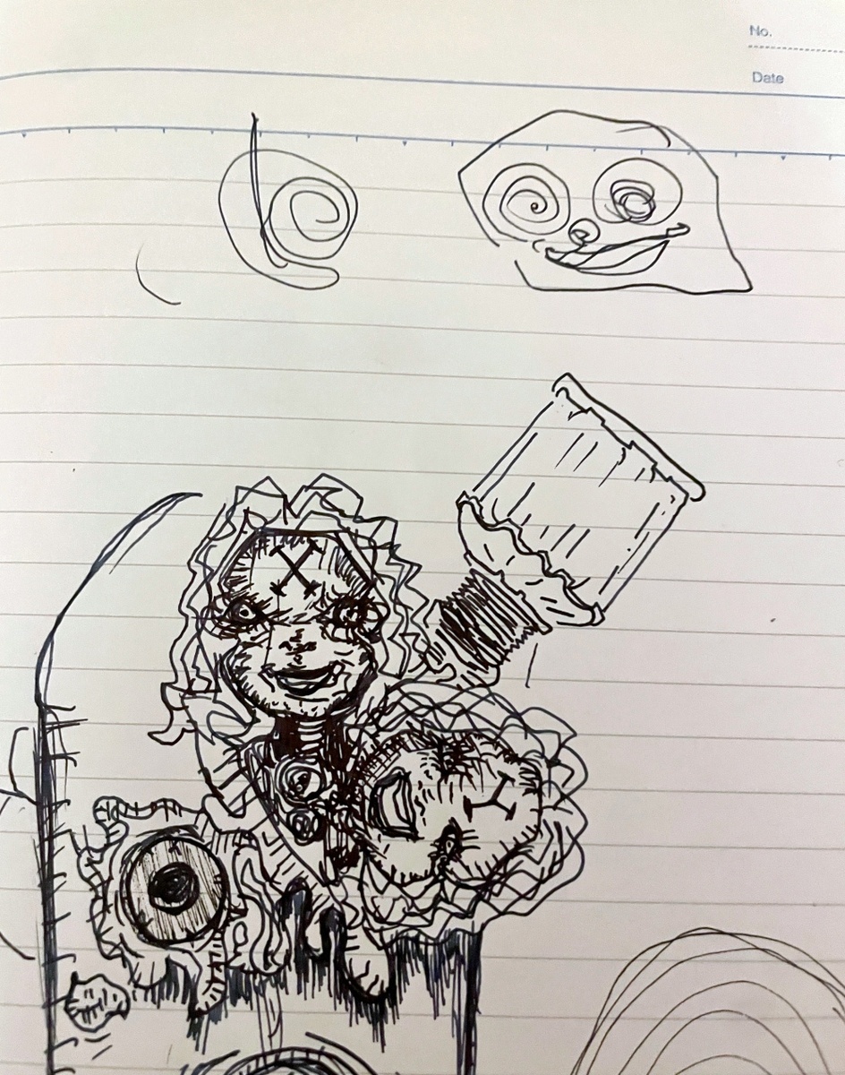 わけのわからない落書き