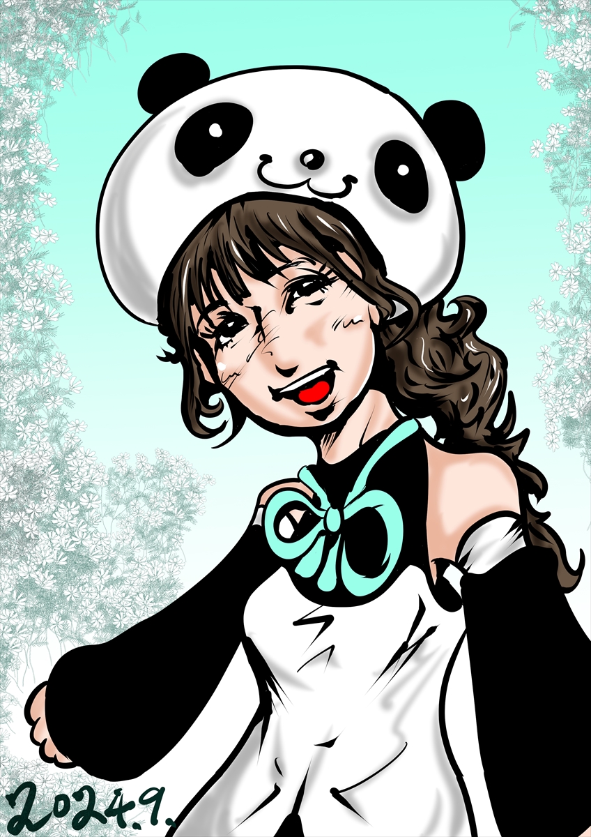 小川奈々子 似顔絵
