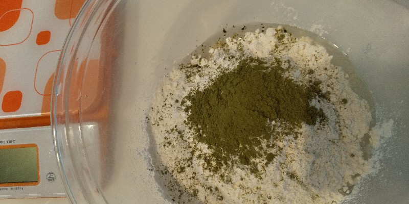 新緑を味わおう◎ふわふわお茶パン