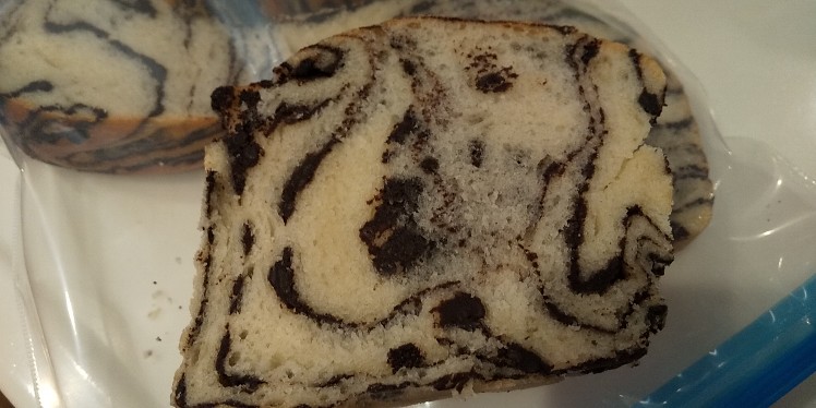 マーブル 食パン チョコ 自家製酵母 パン
