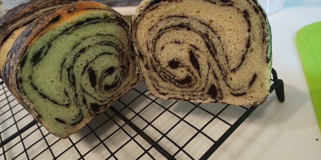 チョコマーブル 食パン