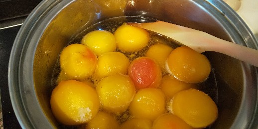 梅 梅 しごと。梅ジャム 作り♪