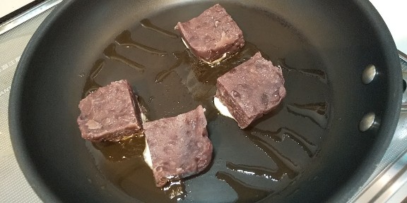 近所の和菓子屋に無かったから  作ってみたら  ばかウマだった  きんつば  