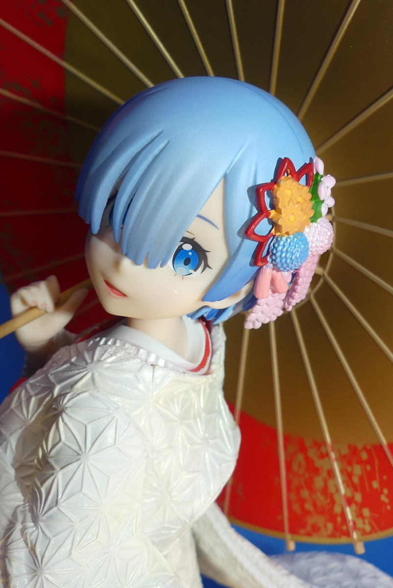 見ている先の相手は誰 リゼロ レムー白無垢 綿帽子ver ー フィギュアレビュー 駄菓子屋keiちゃんの実質3畳のフィギュア部屋 フィギュア レビュー 秋葉原観光 秋葉原ランチetc