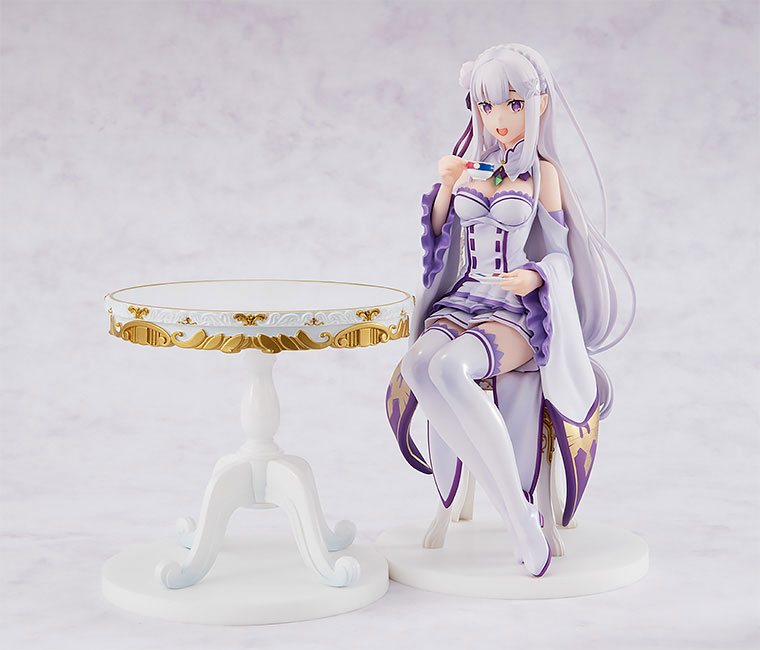 Re ゼロから始める異世界生活 エミリアの最新フィギュアと最新一番くじの情報あり 駄菓子屋keiちゃんの実質3畳のフィギュア部屋 フィギュアレビュー 秋葉原観光 秋葉原ランチetc