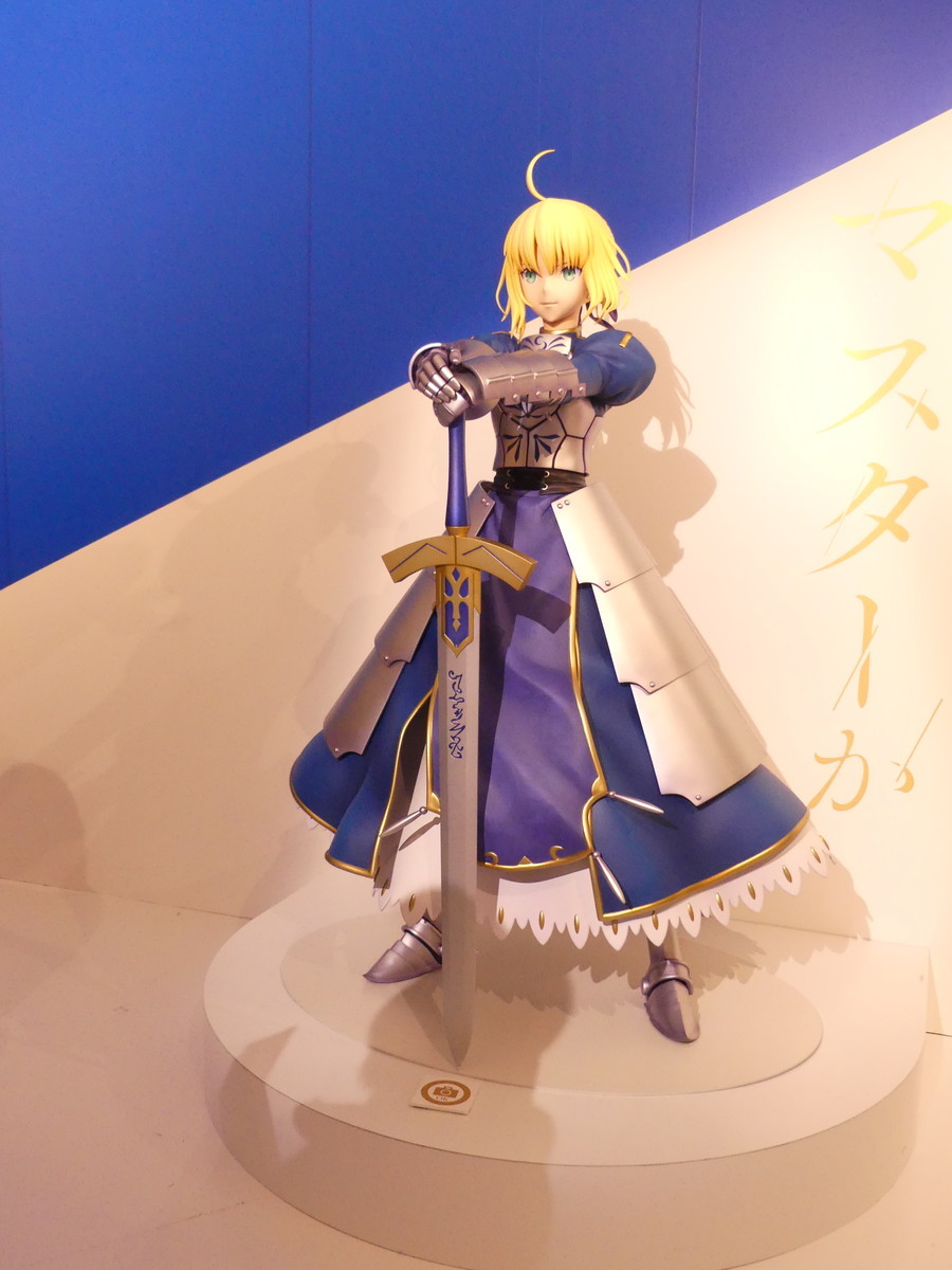 Fate フィギュア 問おう 貴方が私のマスターか Type Moon展でも展示されたあのフィギュアをレビューしてみた コトブキヤ 騎士王 セイバー 駄菓子屋keiちゃんの実質3畳のフィギュア部屋 フィギュアレビュー 秋葉原観光 秋葉原ランチetc