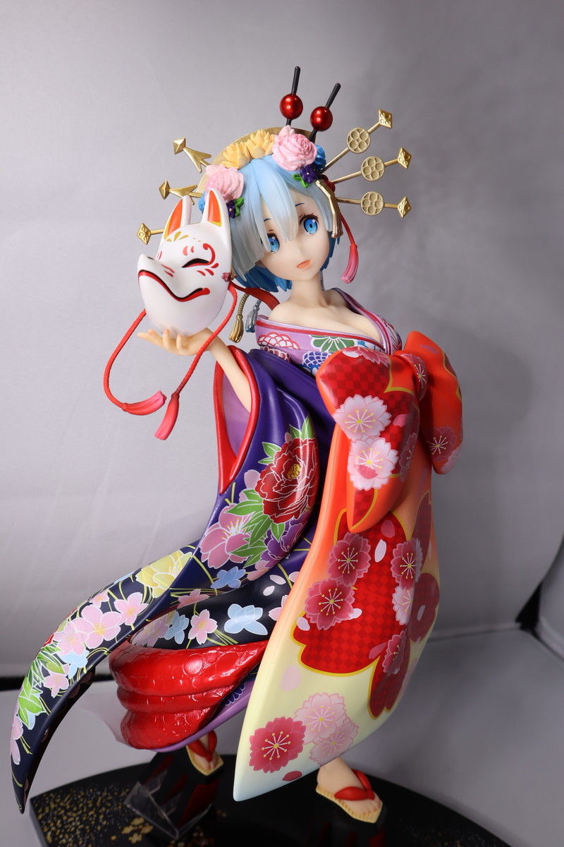 【 Re：ゼロから始める異世界生活 】レム　〜花魁道中〜　フィギュア FIG]F:NEX限定 レム -花魁道中- Re:ゼロから始める異世界生活 1/7 完成