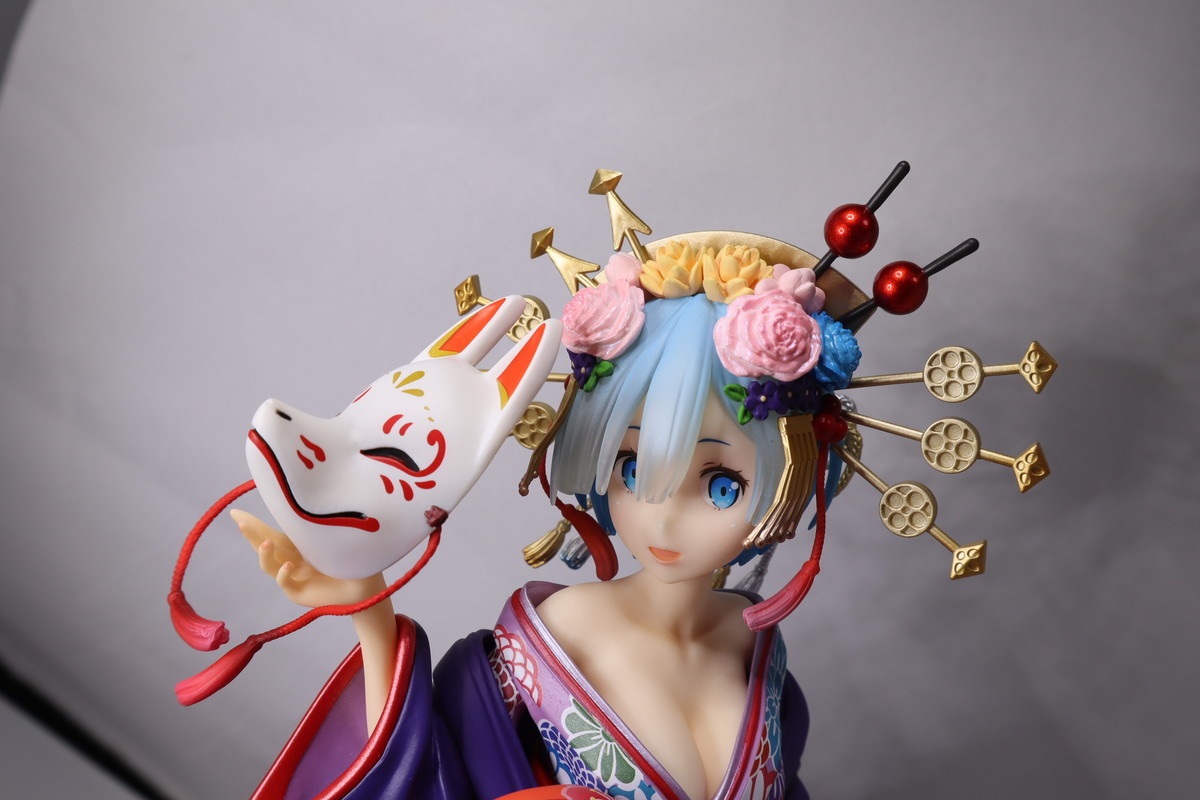 リゼロ フィギュア レムが花魁姿に Re ゼロから始める異世界生活 レム 花魁道中 フィギュアレビュー レム フィギュア レム フィギュアレビュー 駄菓子屋keiちゃんの実質3畳のフィギュア部屋 フィギュアレビュー 秋葉原観光 秋葉原ランチetc
