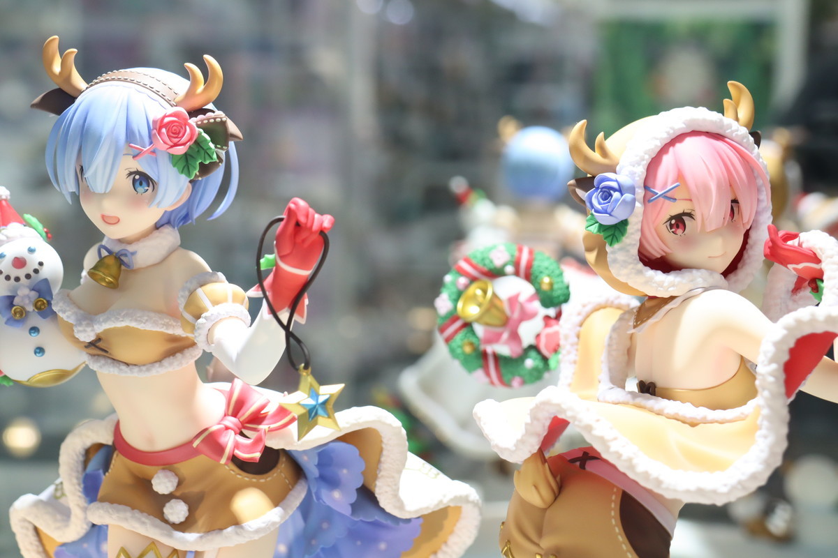 リゼロ フィギュア】レム＆ラムのトナカイフィギュアのクオリティーが