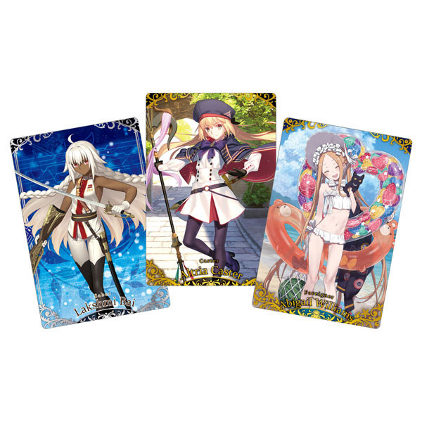 FGO】FGOウエハースにキャストリアや水着アビーらが登場！Fate/Grand