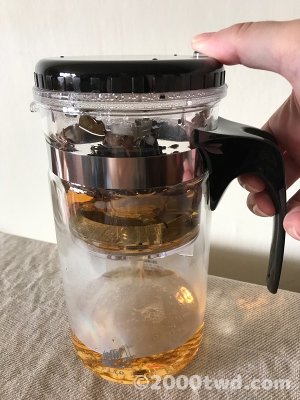 ボタンを押すと
