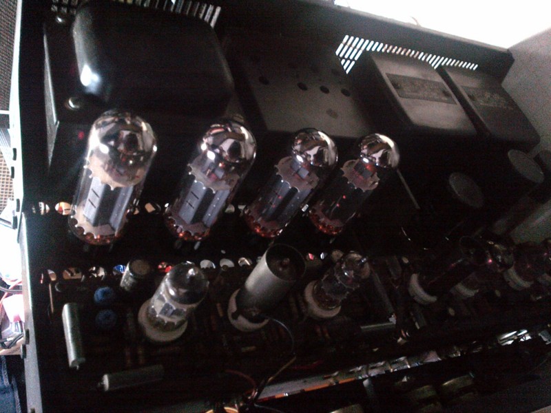 LUXMAN LX33 真空管交換とバイアス調整 - dahnishi's blog