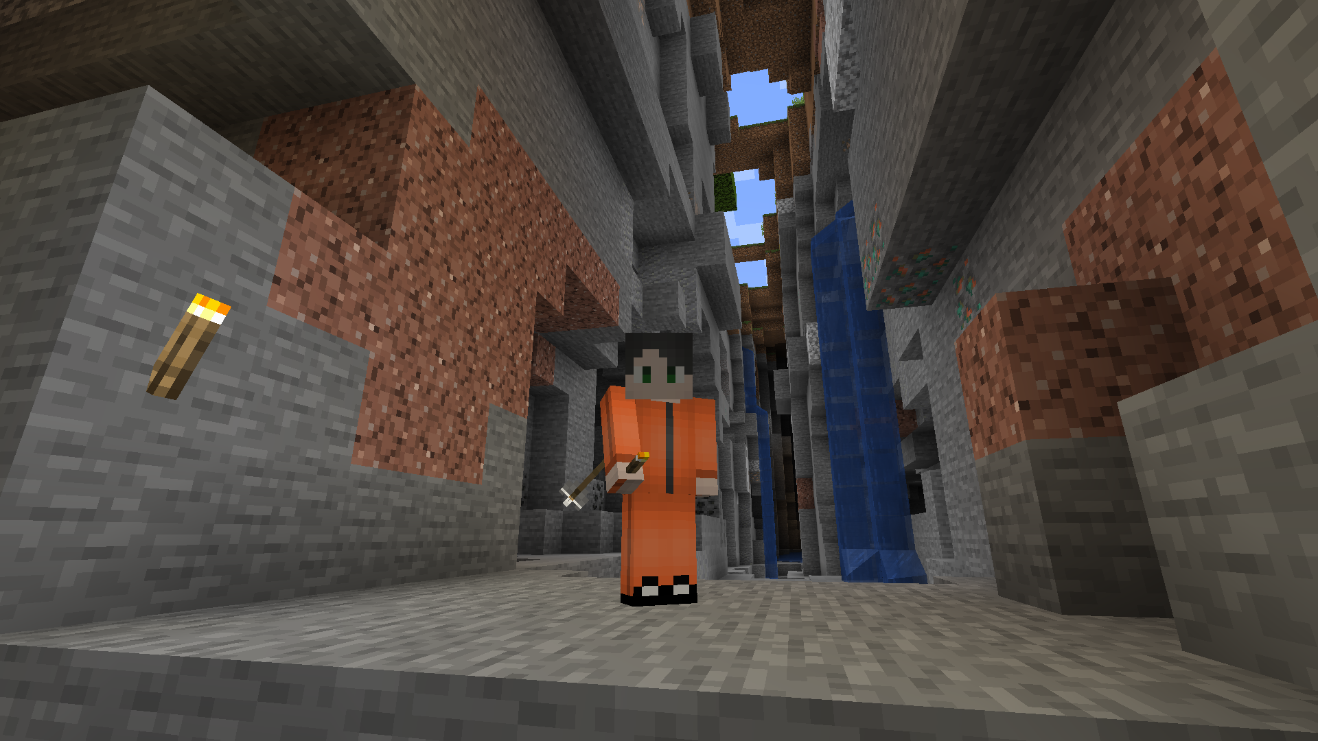 110 渓谷を見つける Minecraft Java版 サバイバル ダイのマイクラ日記