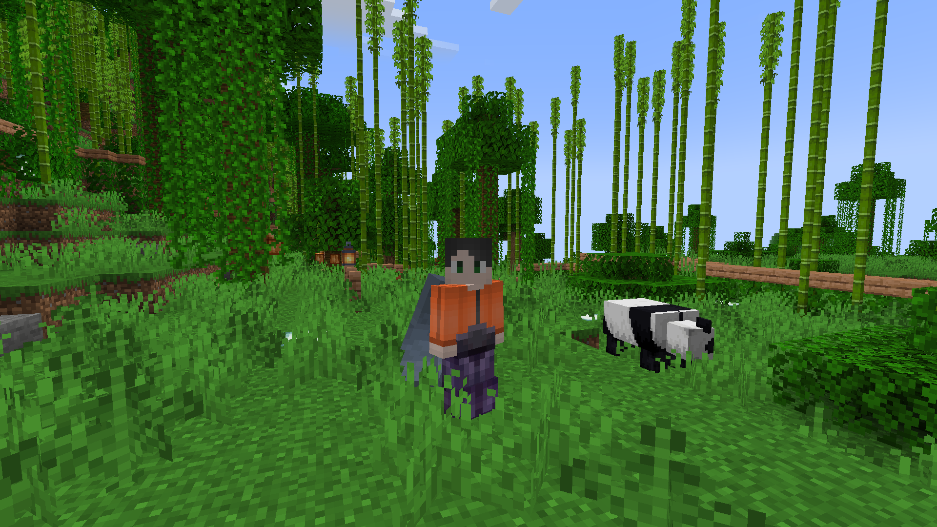 #131: 竹を使って家を作る【Minecraft Java版 サバイバル】 - ダイのマイクラ日記