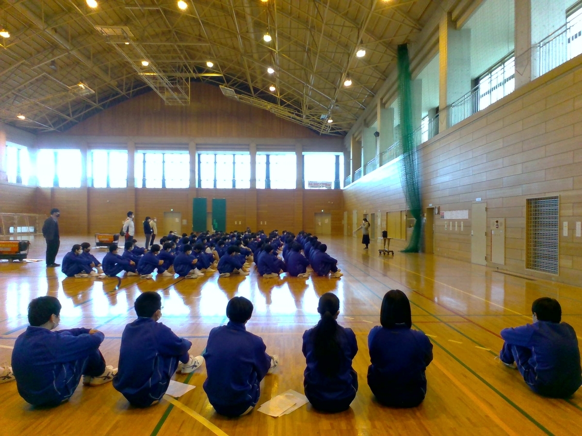 Daibara 3年生スタート集会 - daibara-jhのブログ