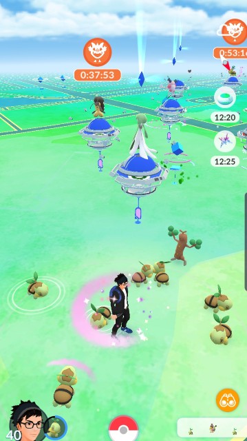 ポケモンgo まさかの収穫 ナエトルのコミュニティデイin越谷レイクタウン ラプラス大好きトレーナーのポケモンgo日記