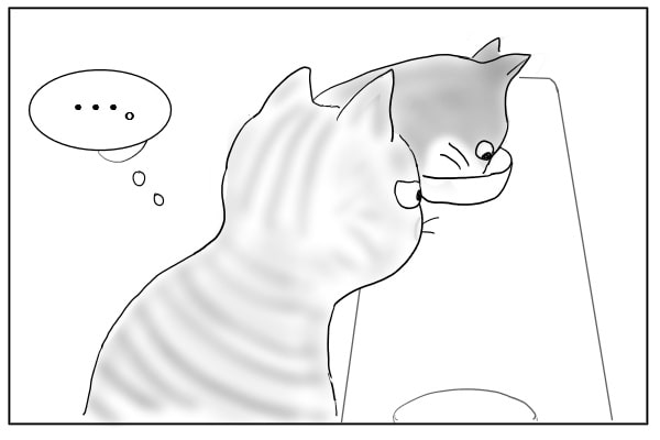 隣が気になる