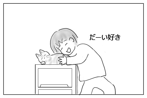 大好きな猫