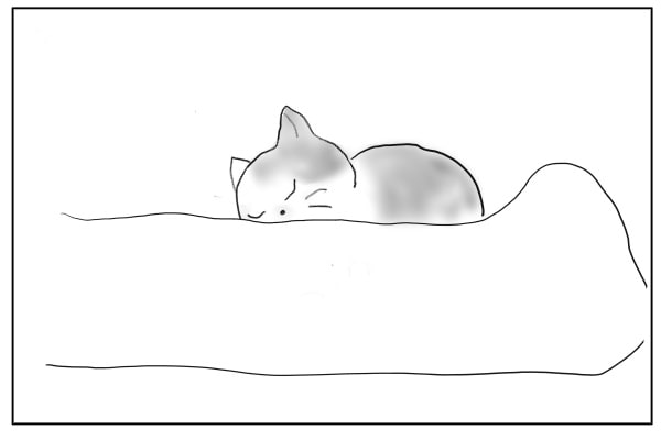 足の間