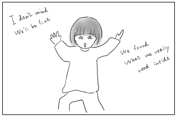 踊る人