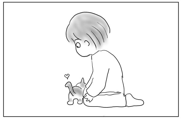 甘える猫