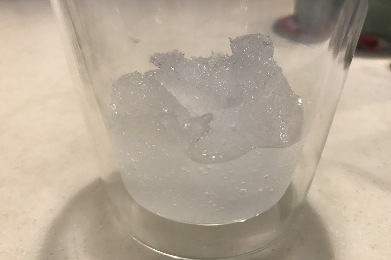 シャーベット状のシャリキン