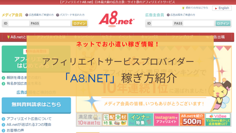 換金実績50万円超え アフィリエイト満足度10年連続1位 A8 Net の稼ぎ方紹介 こわいものみたさ 換金実績50万円超え アフィリエイト満足度10年連続1位 A8 Net の稼ぎ方紹介 こわいものみたさ