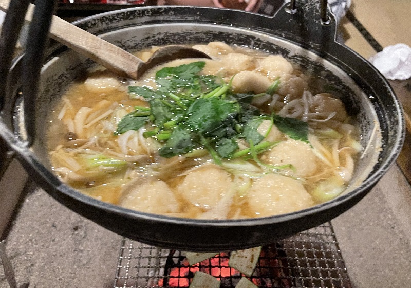 山の芋鍋膳