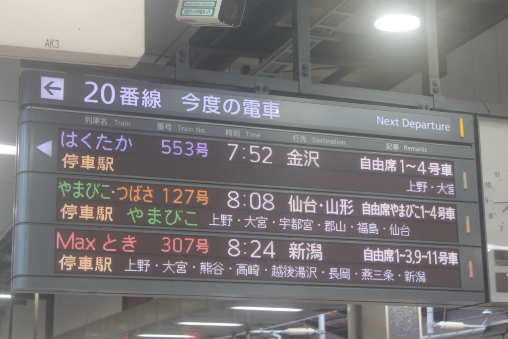 18 08 12 行くぜ 東北旅行 山形新幹線e3系 つばさ に乗車 ヒダヰゴ交通局