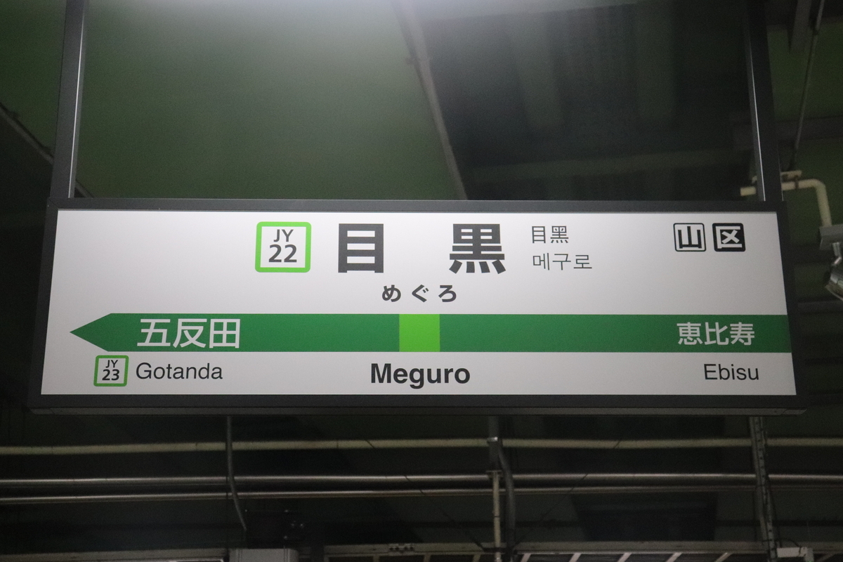 JR東日本】 山手線 - ヒダヰゴ全国駅名標写真館