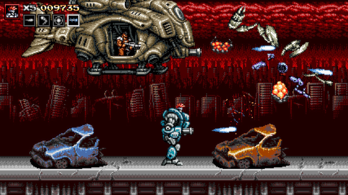 沸騰する90年代スピリット&ラブ！銃と鉄の殴り合いを堪能しろ