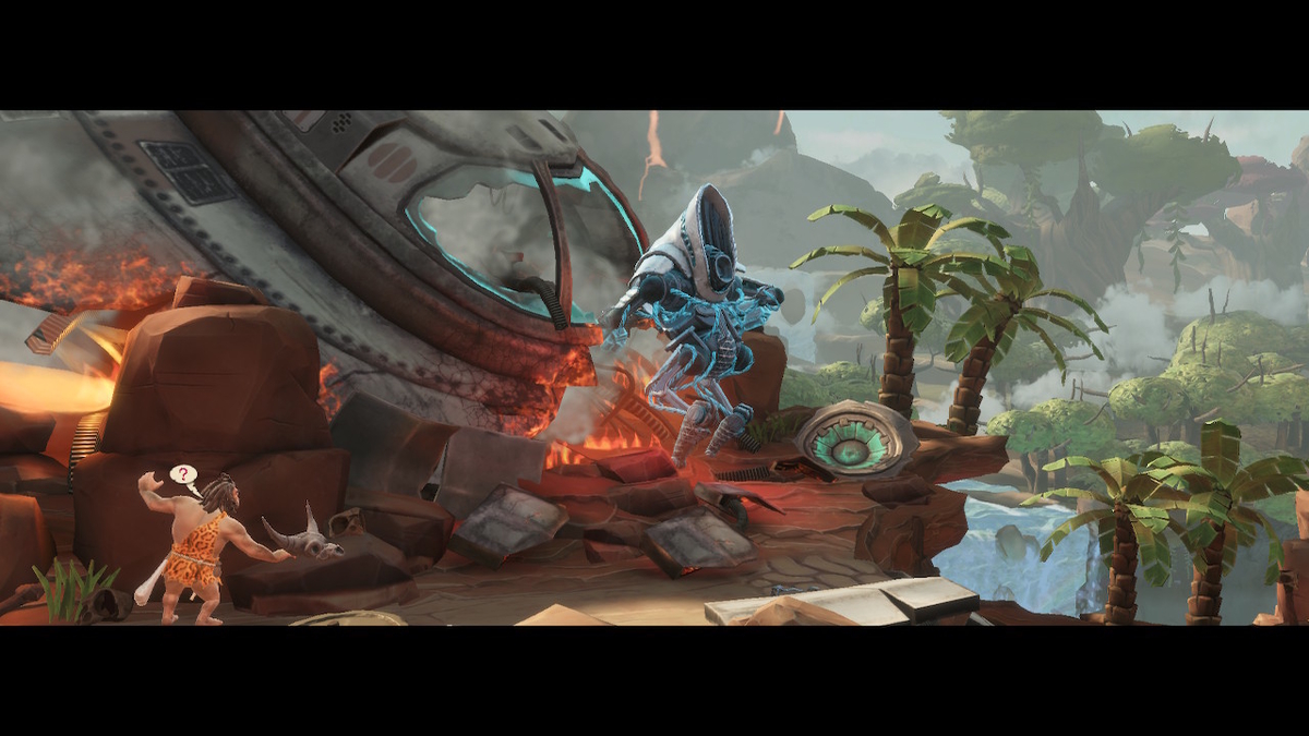 ジェットパック×原始人のぶっ飛び2Dアクション！『Jet Kave Adventure